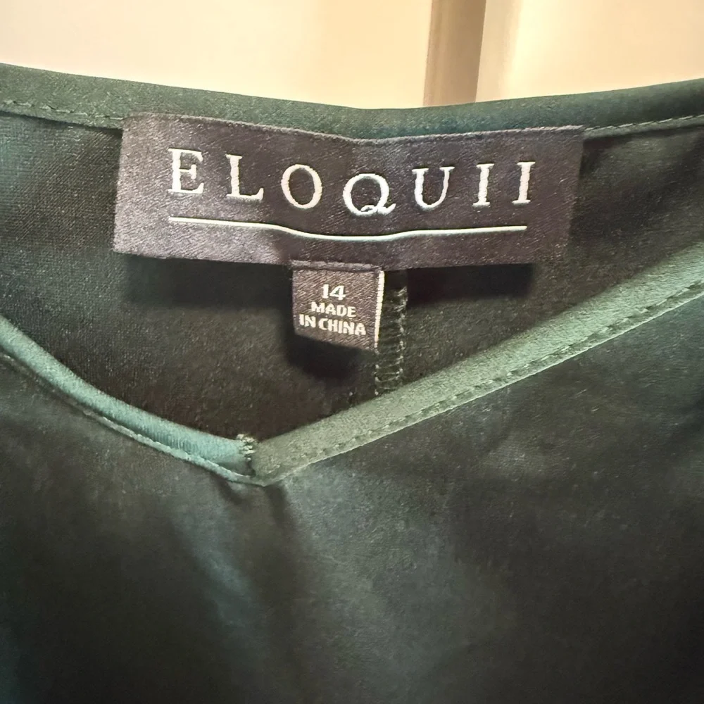 eloquii satin slip dress